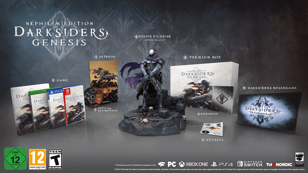 Darksiders: Genesis Nephilim Edition Up For Pre-Order, Features A Board Game - PlayStation Universe